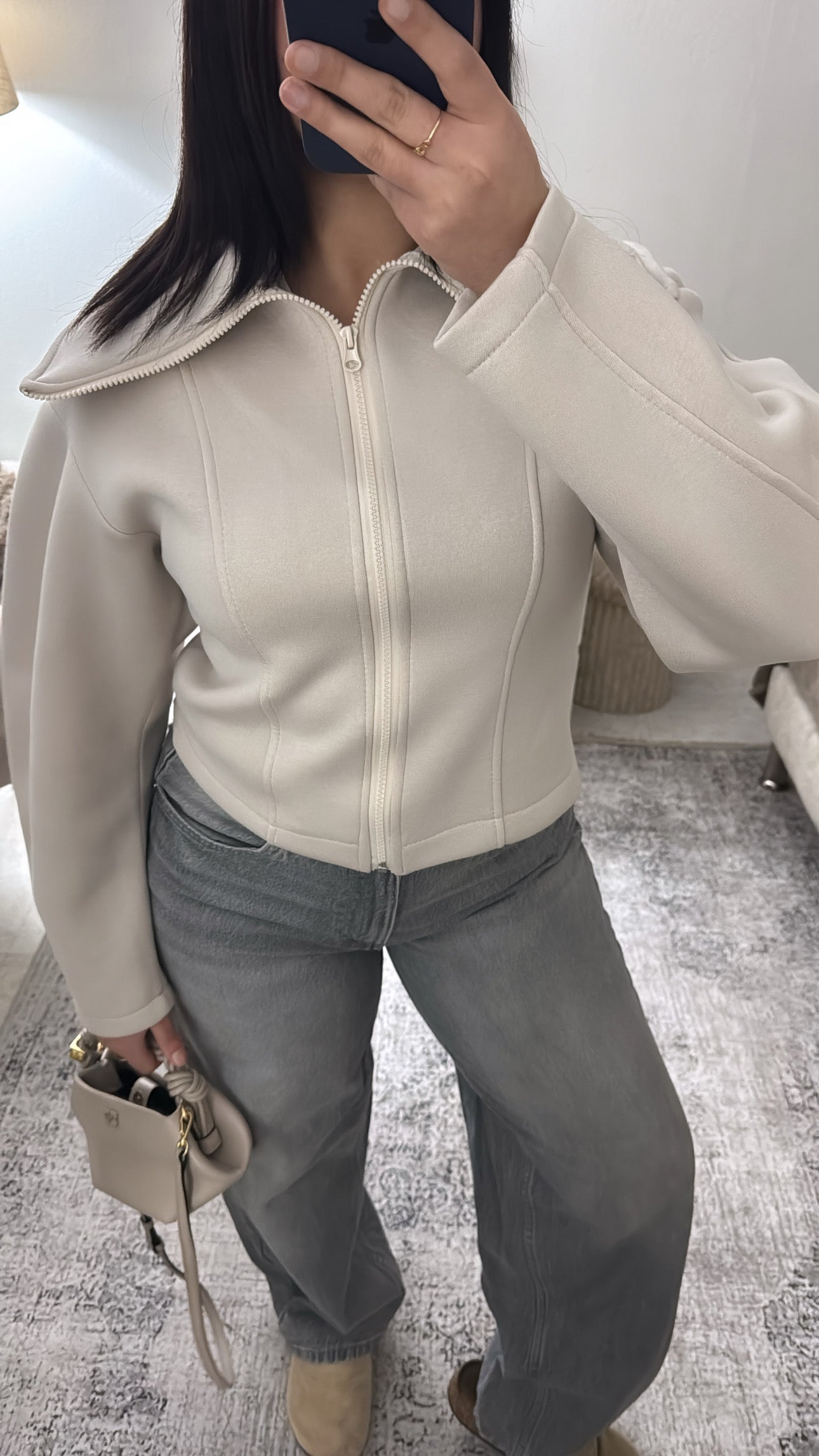 VESTE INSPI ZARA BEIGE