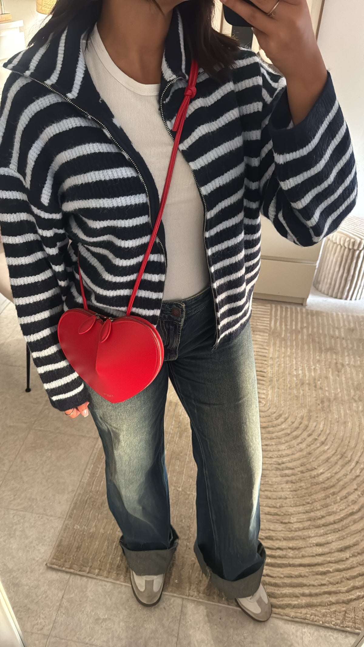 ENSEMBLE À ZIP MAILLE NOIR