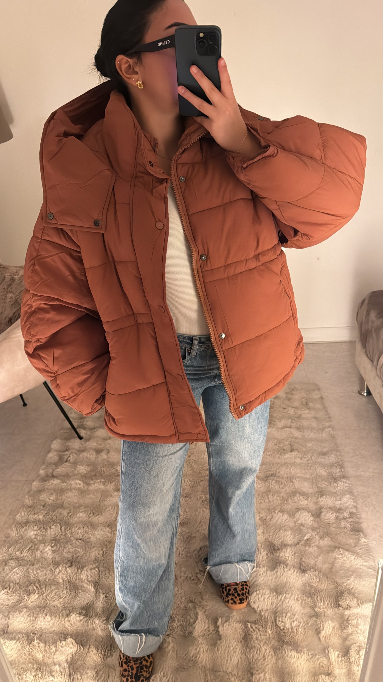 DOUDOUNE À CAPUCHE OVERSIZE BRIK