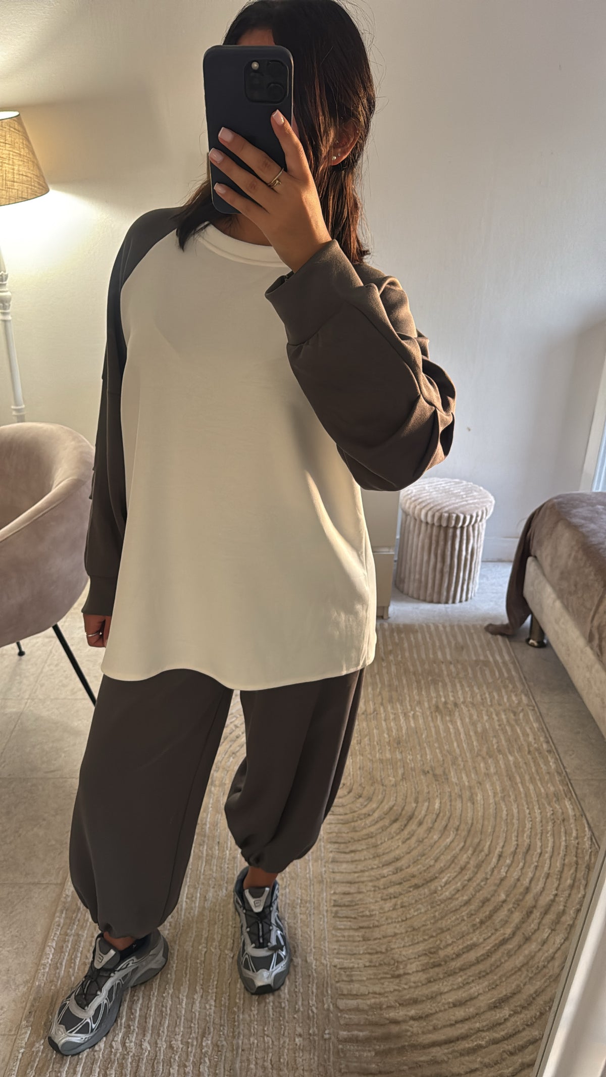 ENSEMBLE JOGGING ALADIN GRIS