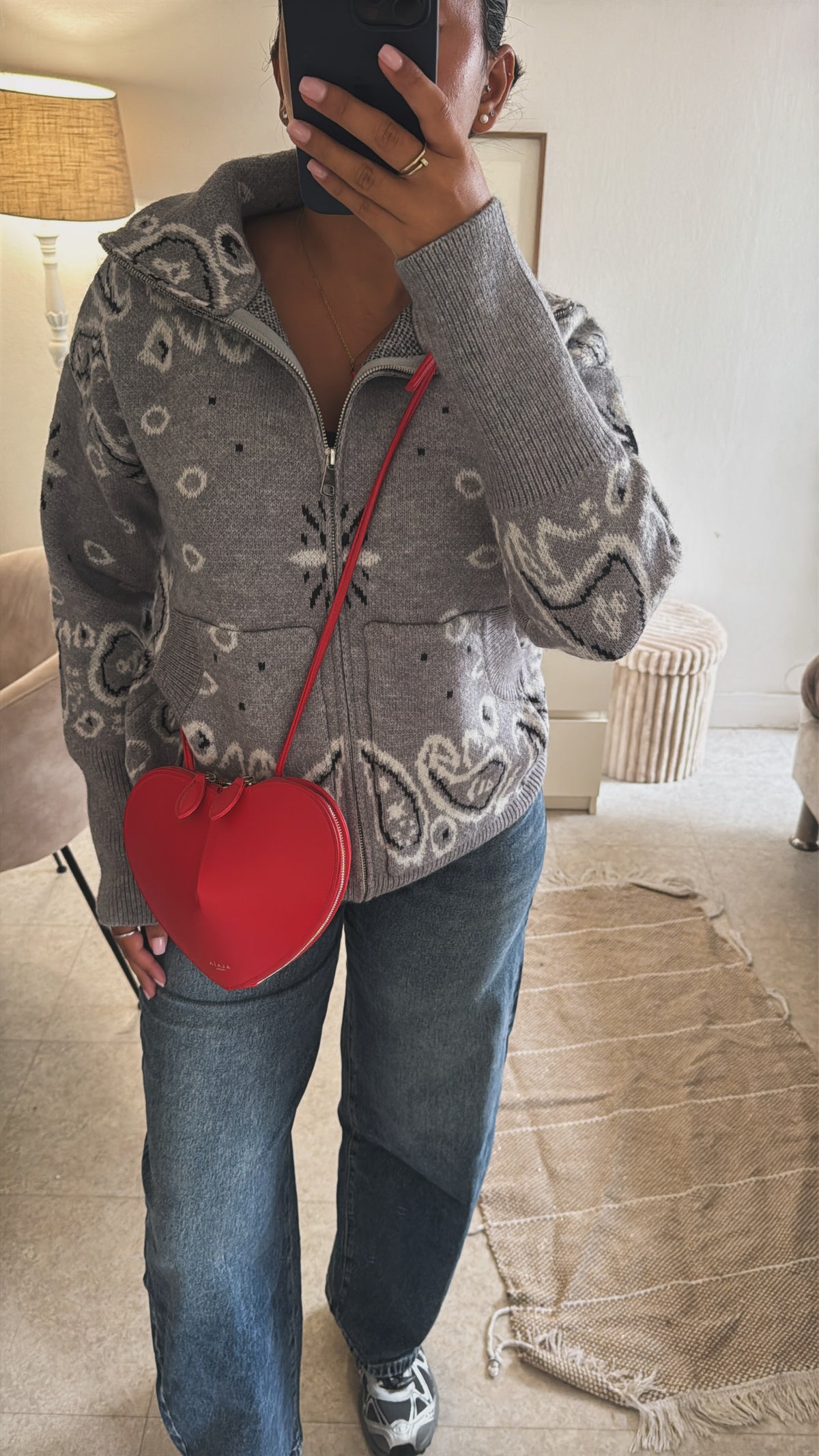 GILET IPI EN LAINE GRIS