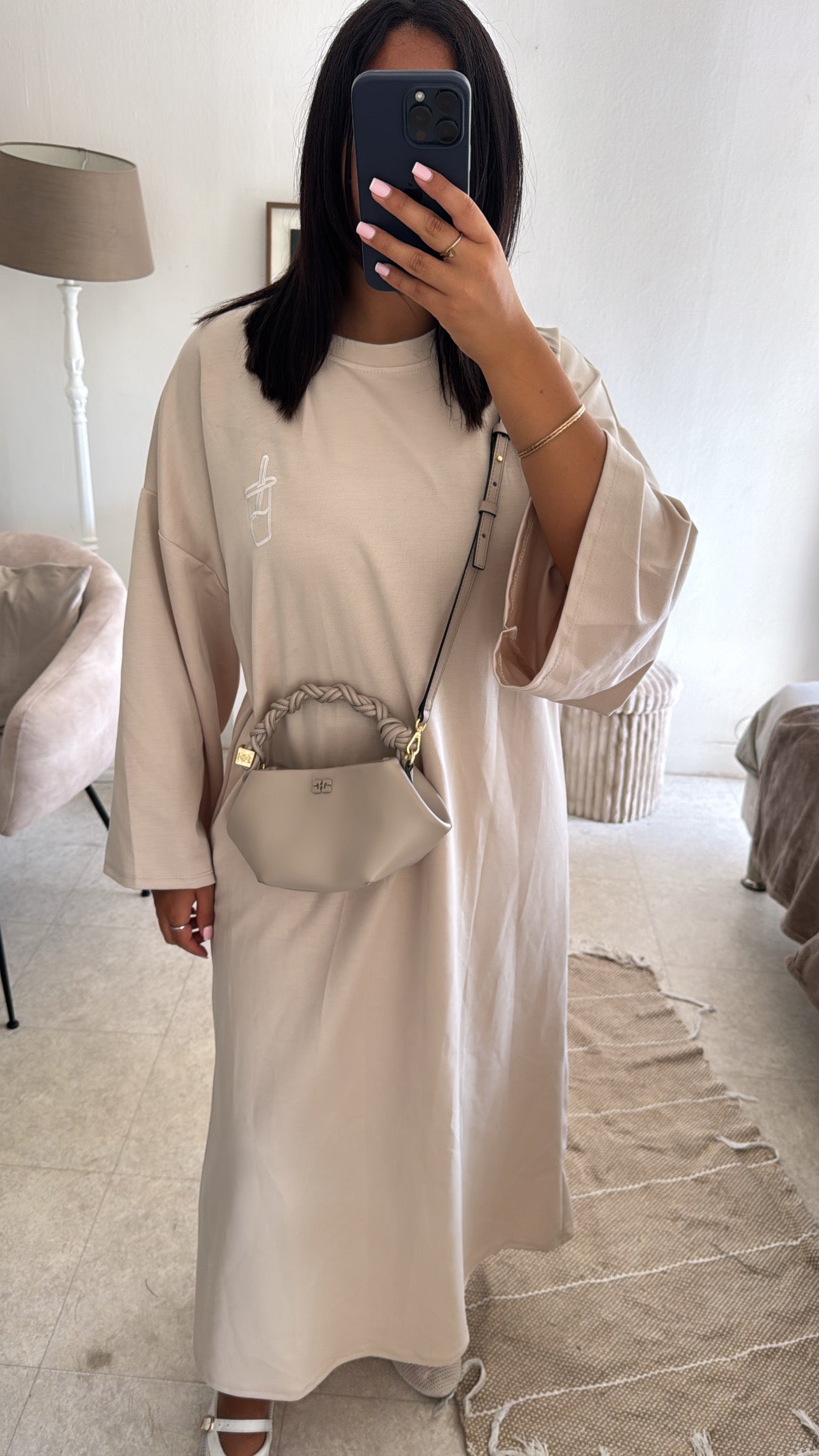 ROBE MATCHA BEIGE