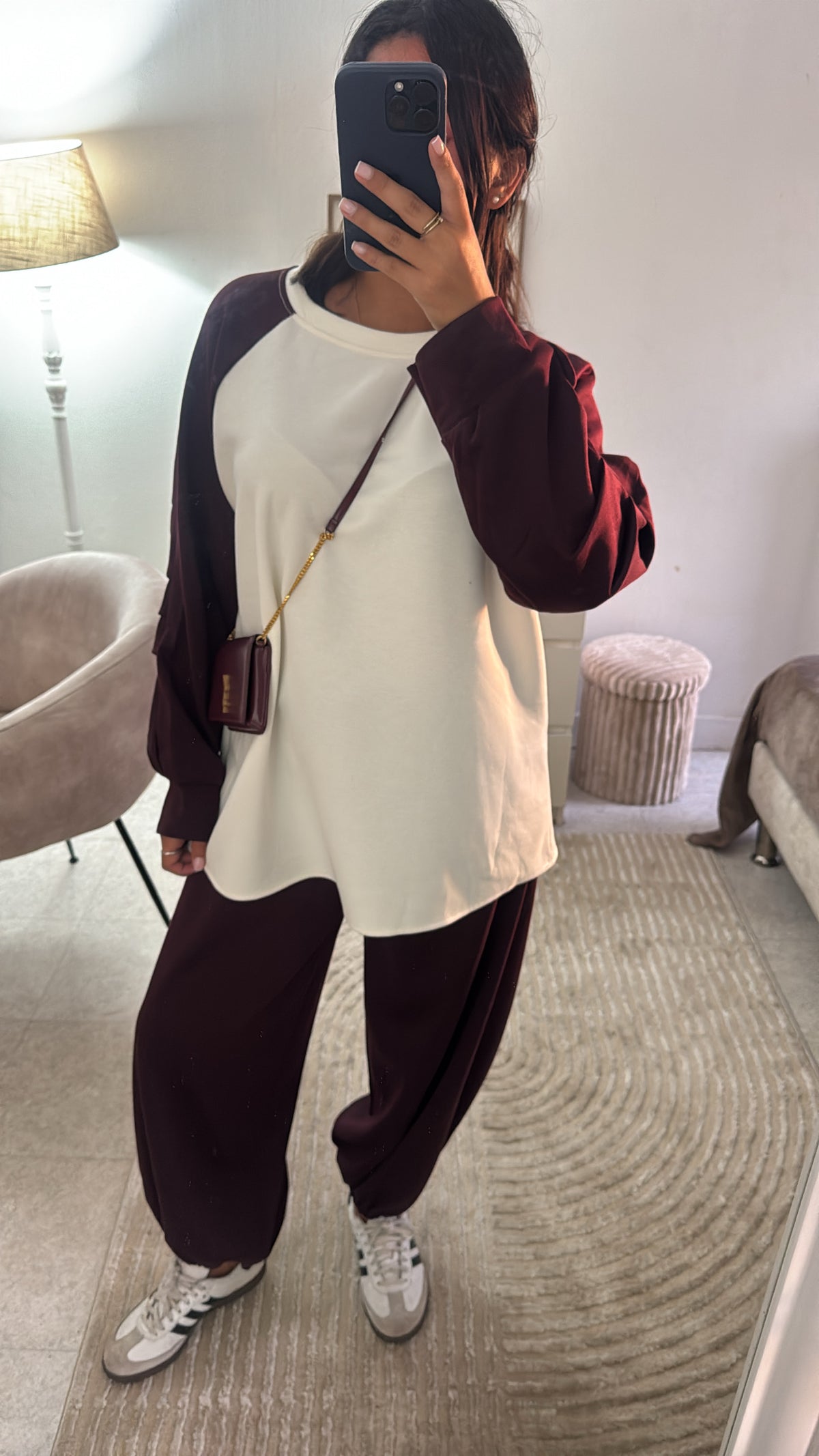 ENSEMBLE JOGGING ALADIN BORDEAUX