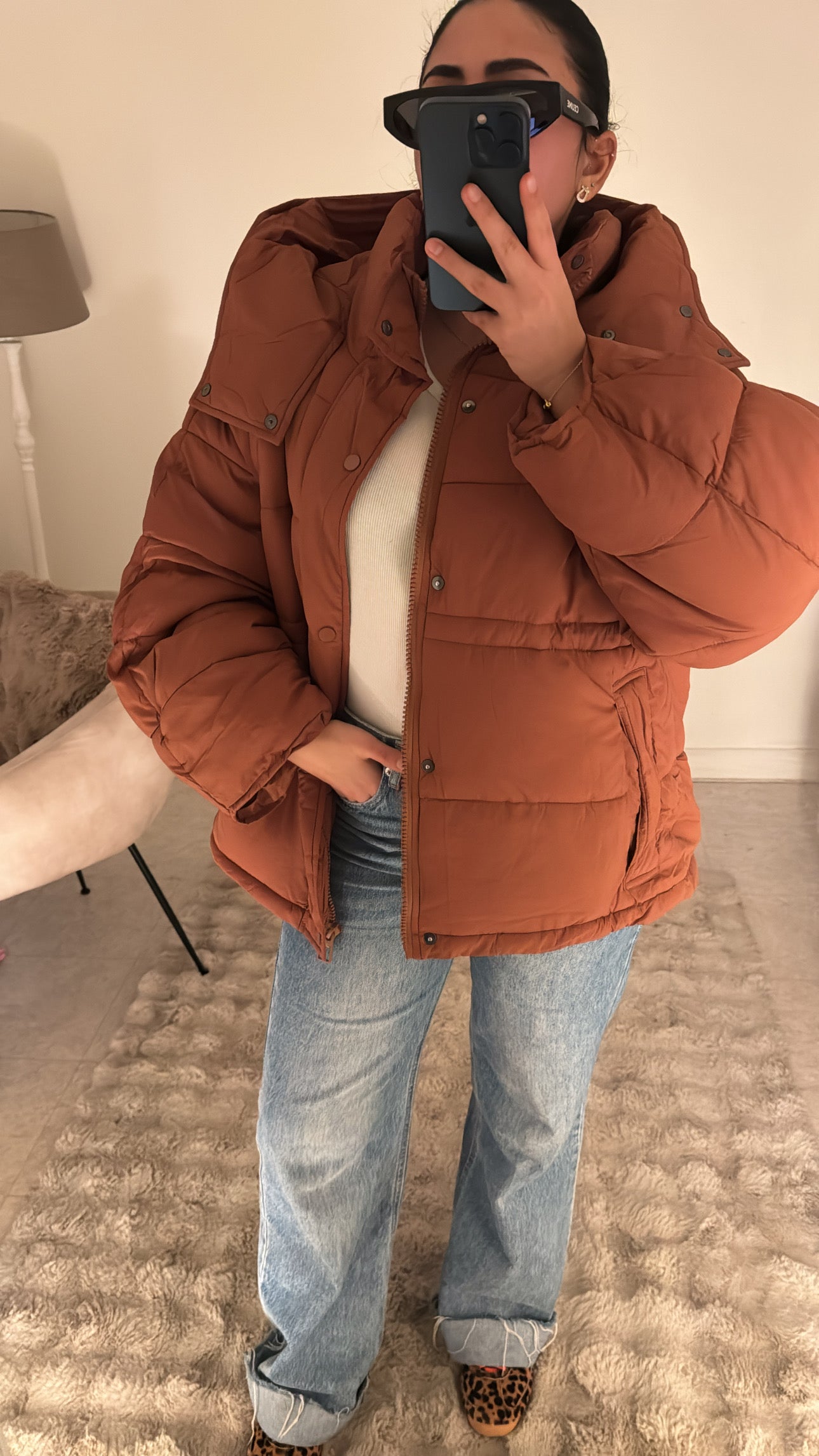 DOUDOUNE À CAPUCHE OVERSIZE BRIK