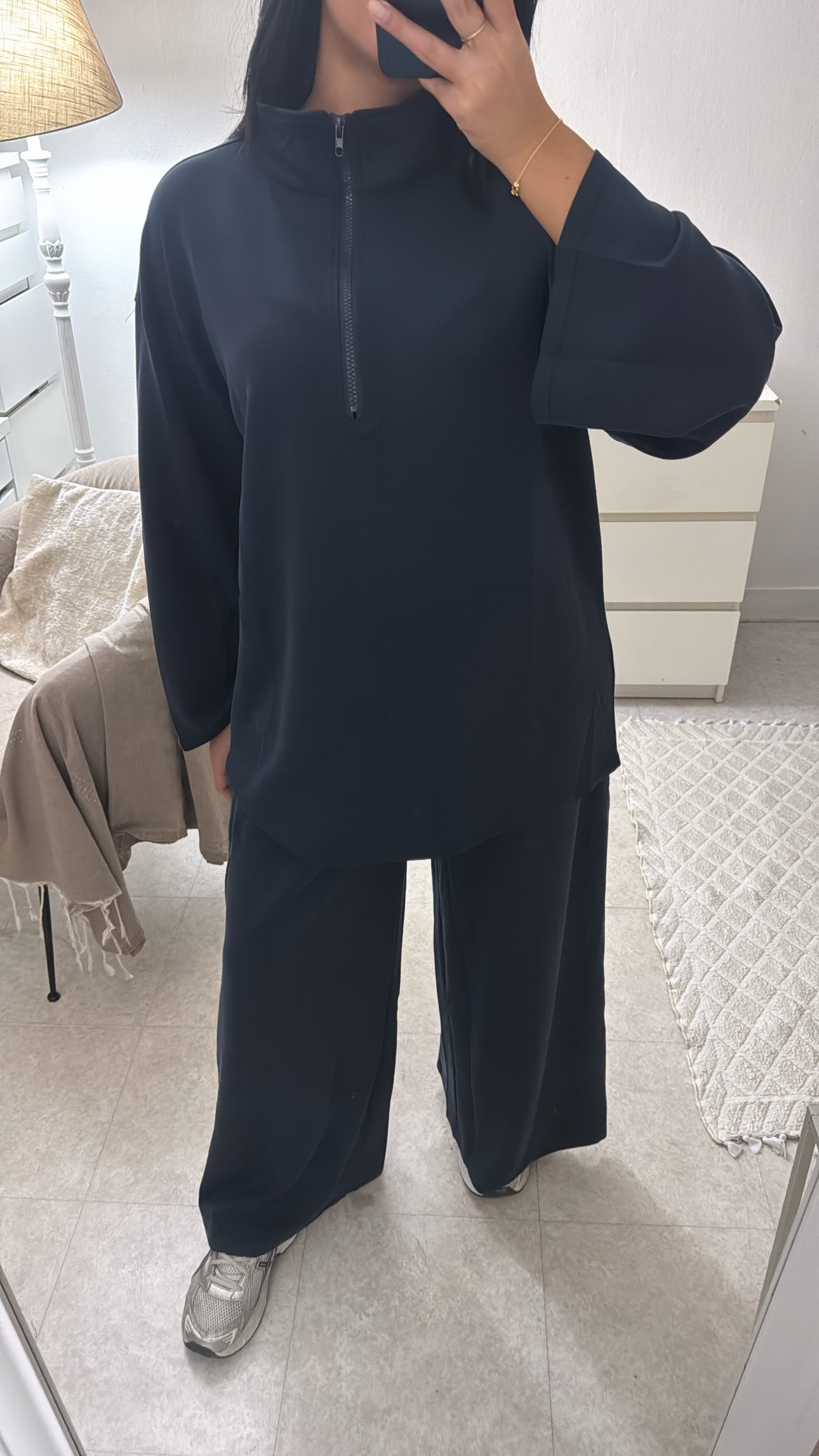 ENSEMBLE FLUIDE À ZIP MARINE