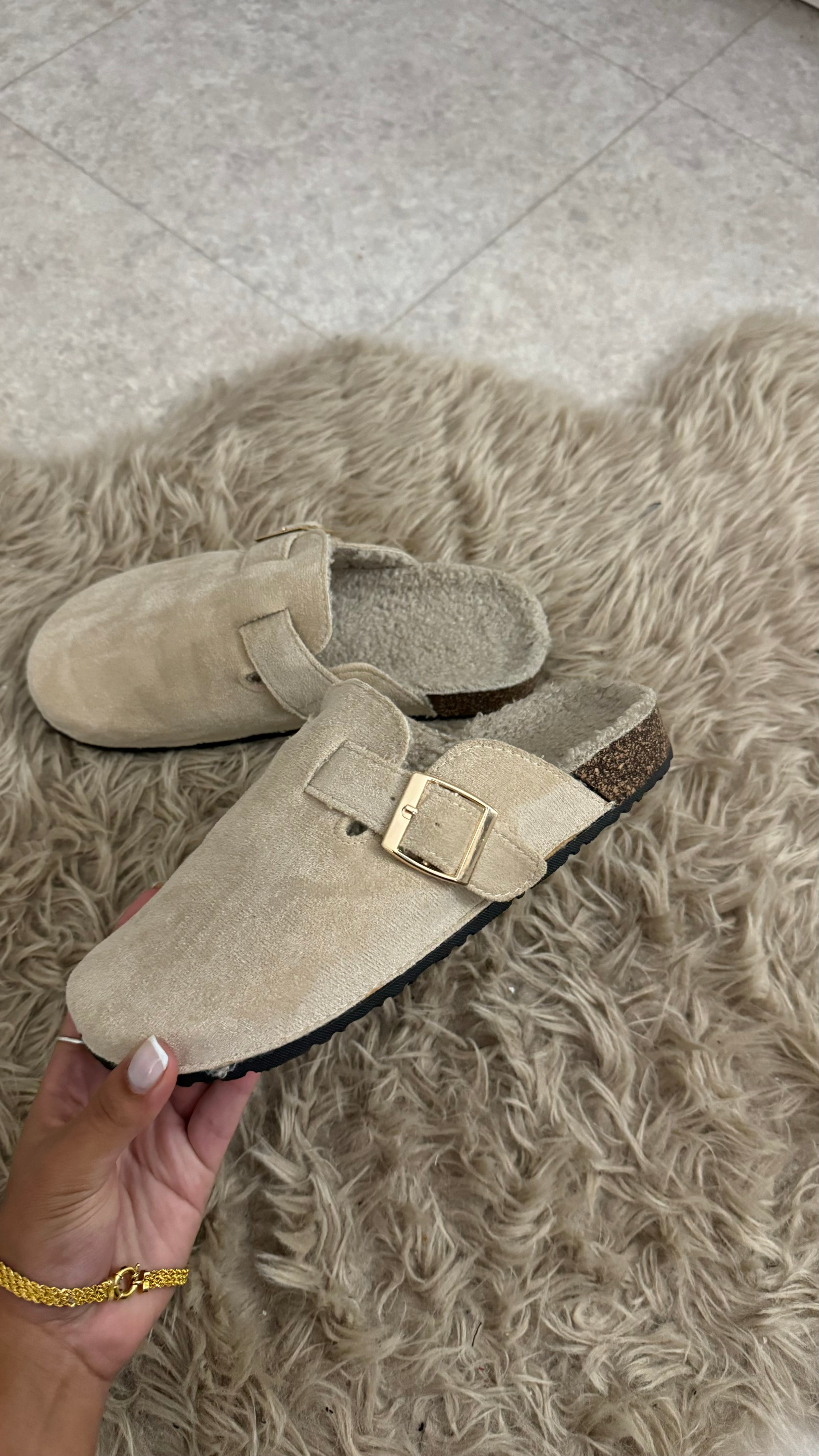 MULE BIRK MOUMOUTE BEIGE