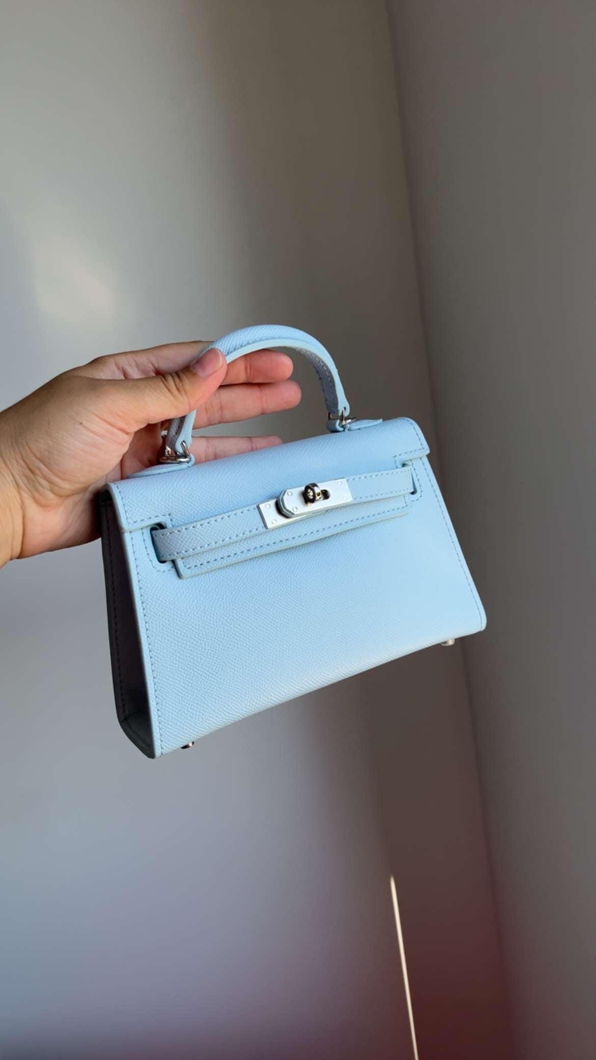 SAC INSPI KELLY BLEU 19 CM