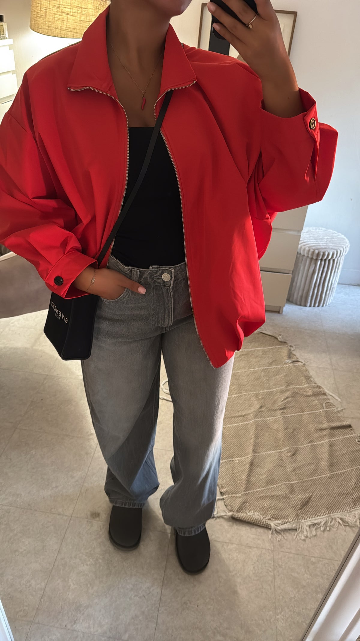 VESTE EMMA ROUGE