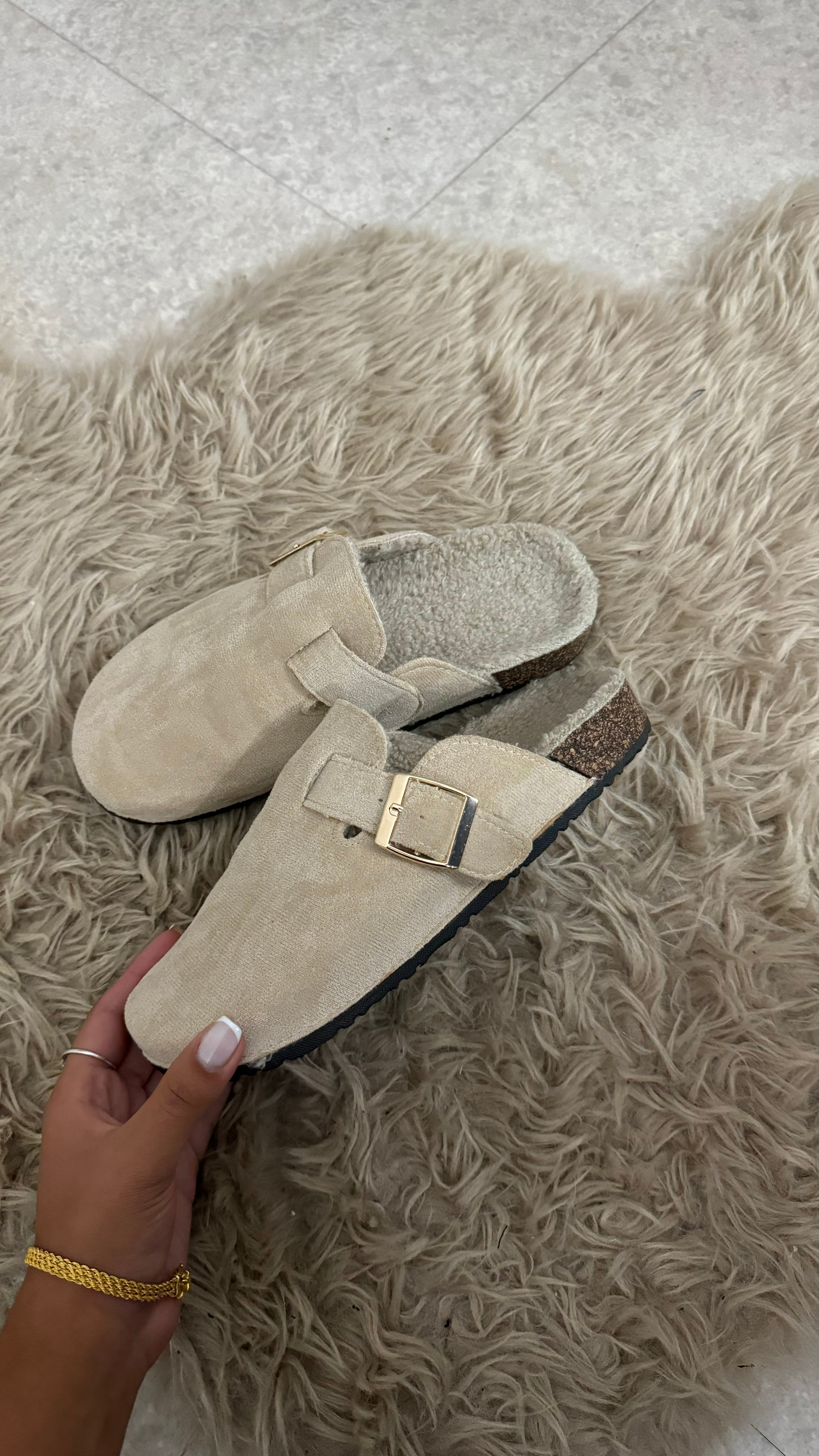 MULE BIRK MOUMOUTE BEIGE