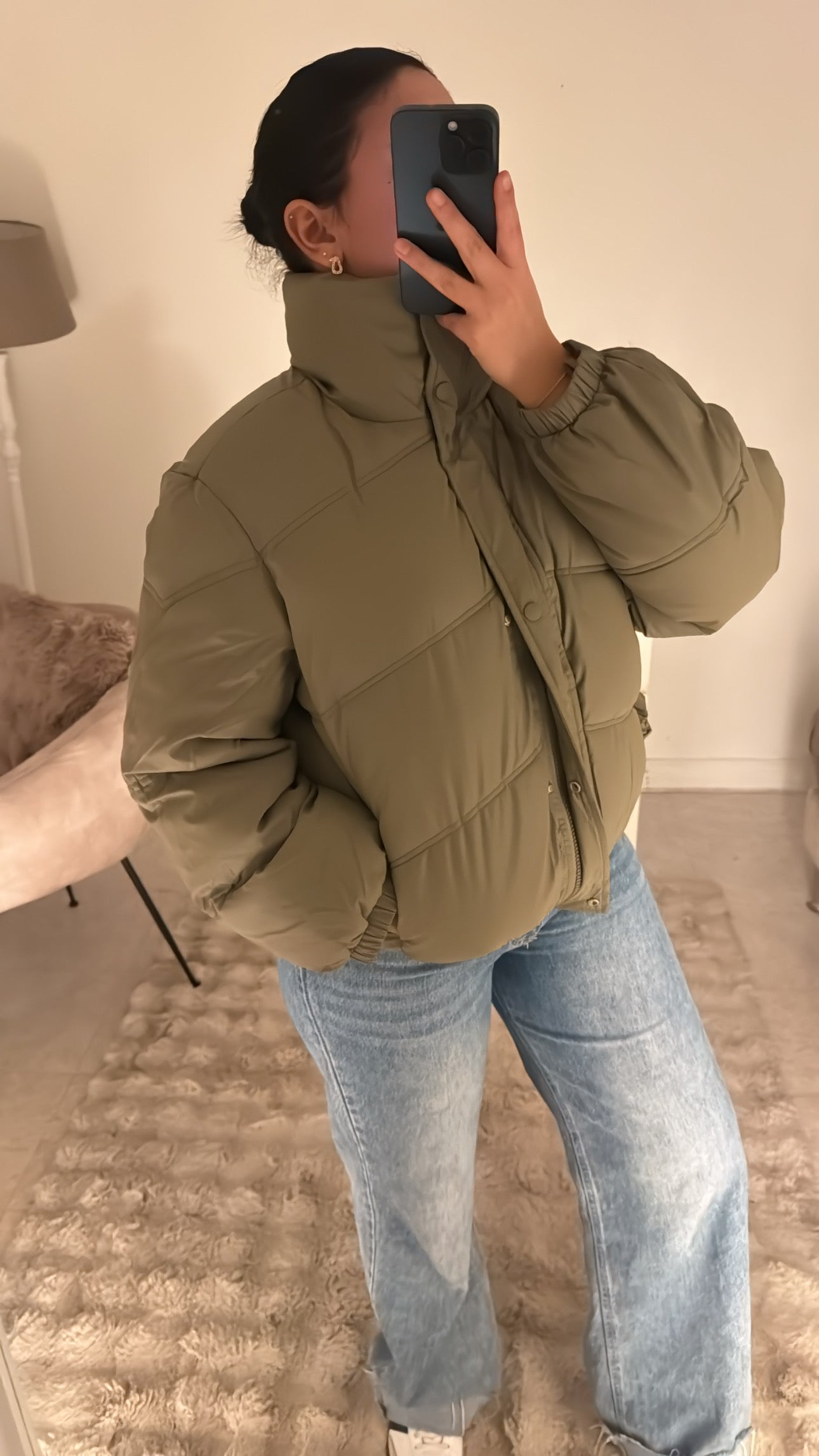 DOUDOUNE COL MONTANT KAKIE