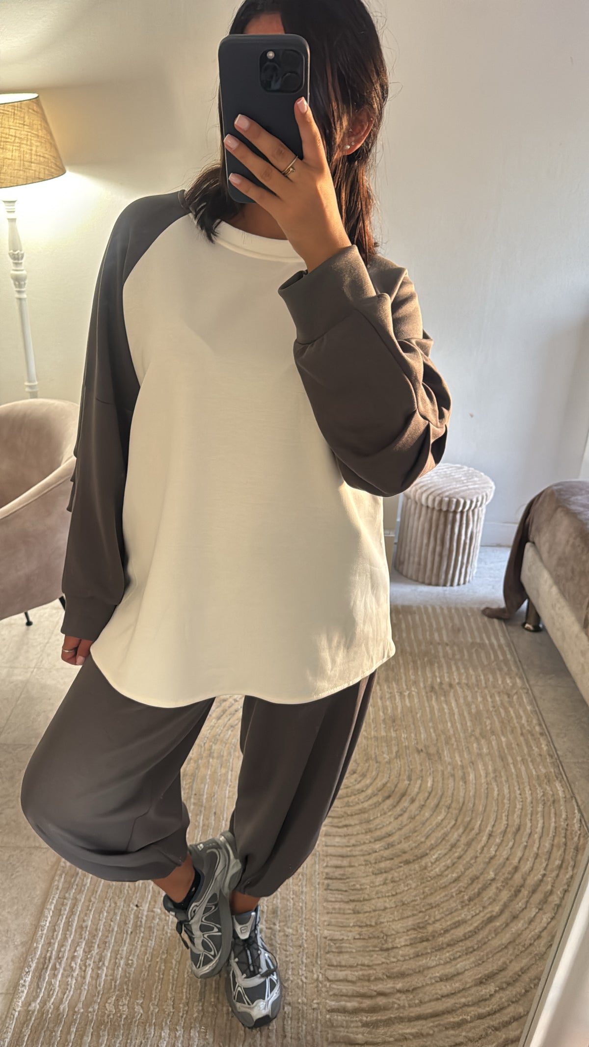 ENSEMBLE JOGGING ALADIN GRIS