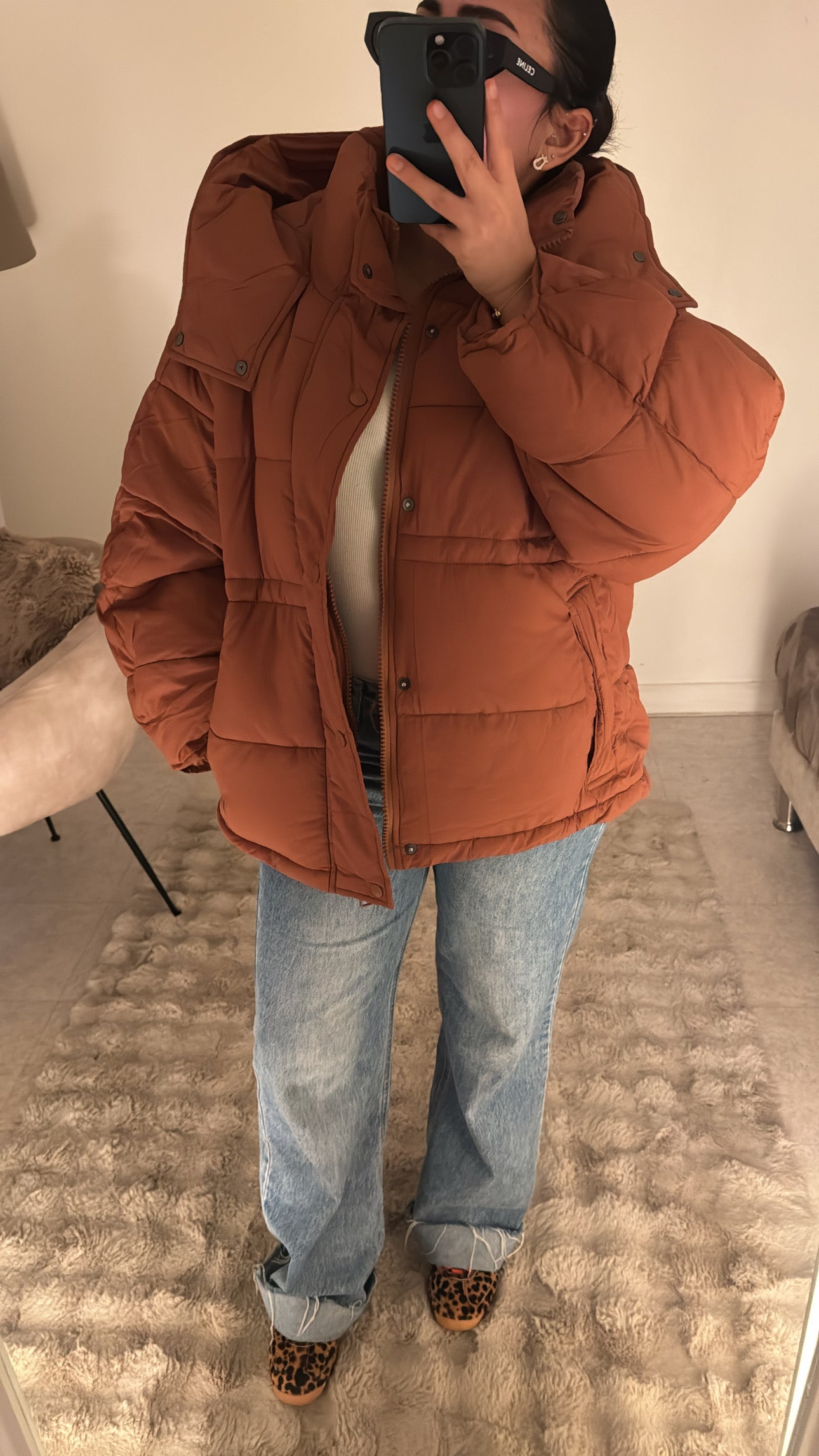 DOUDOUNE À CAPUCHE OVERSIZE BRIK