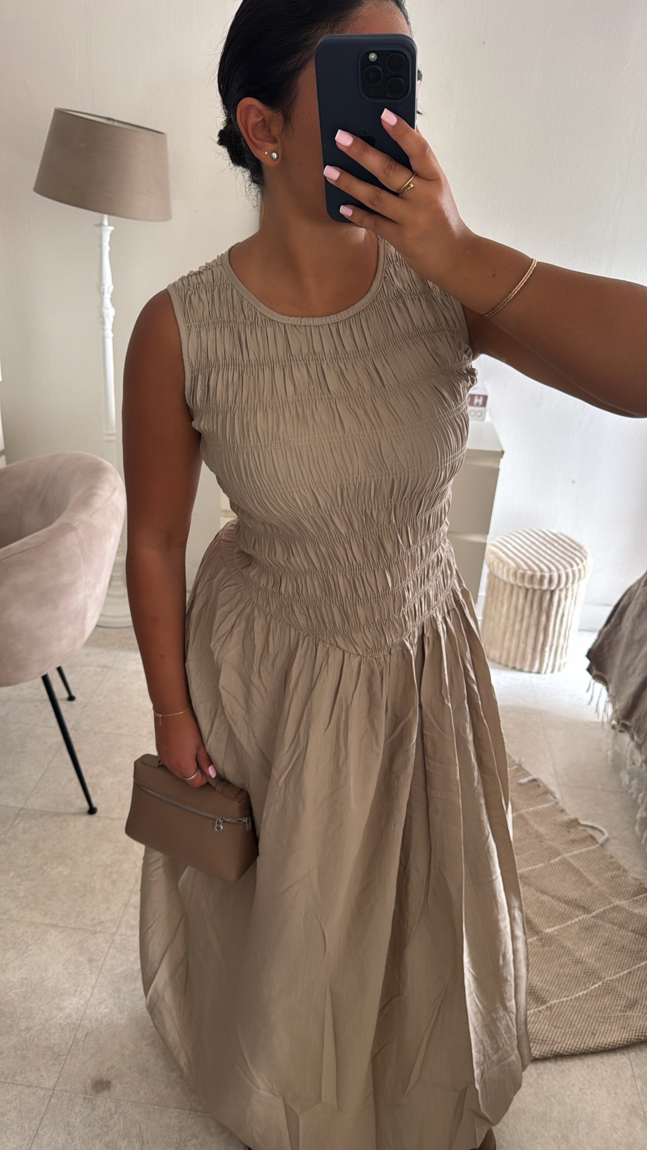 ROBE INSPI ZARA BEIGE