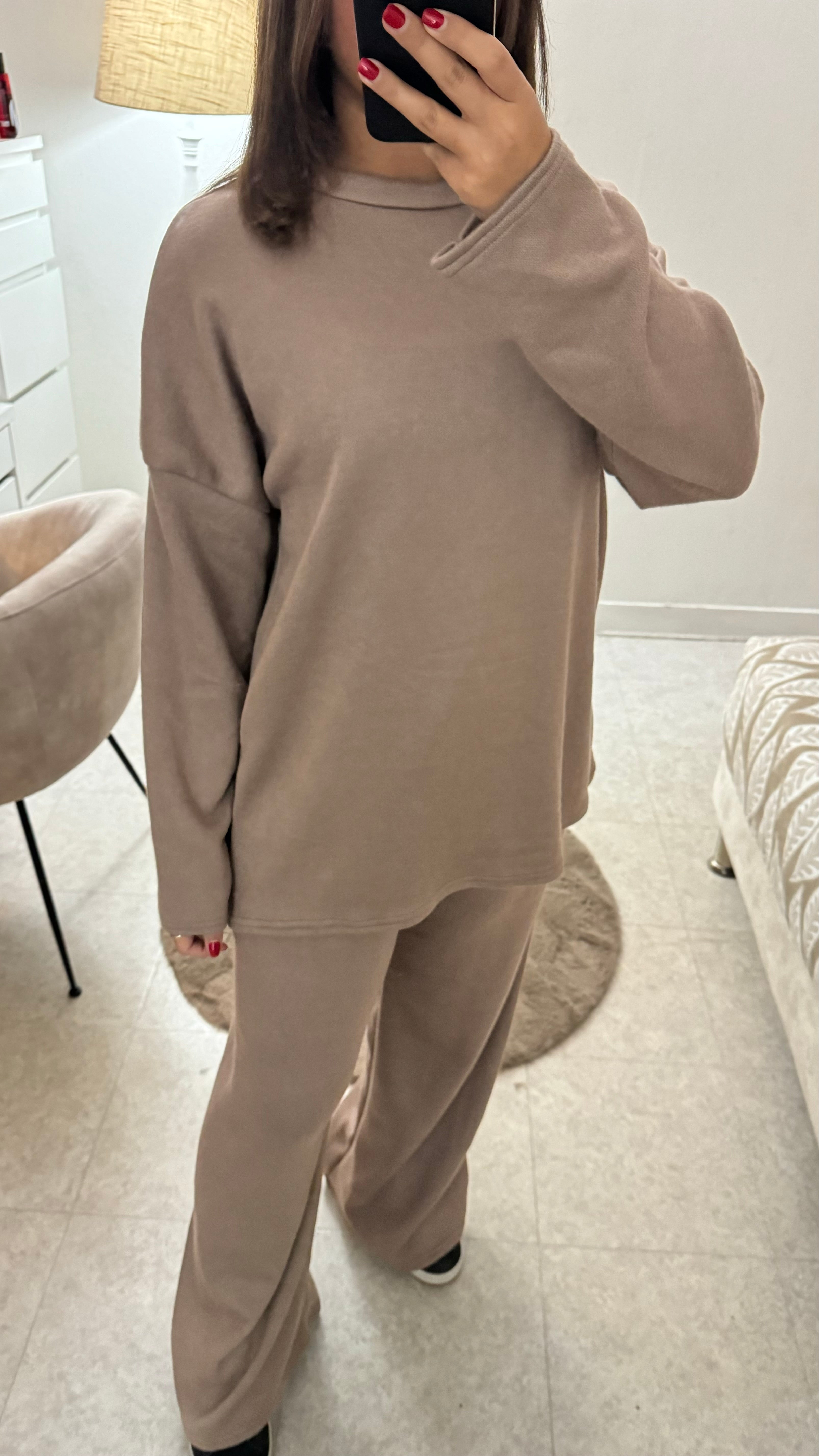 ENSEMBLE COSY TAUPE