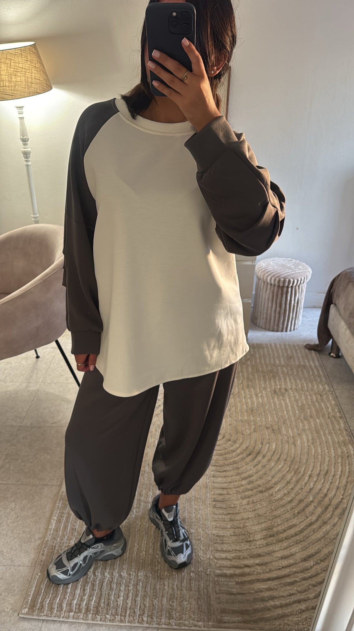 ENSEMBLE JOGGING ALADIN GRIS