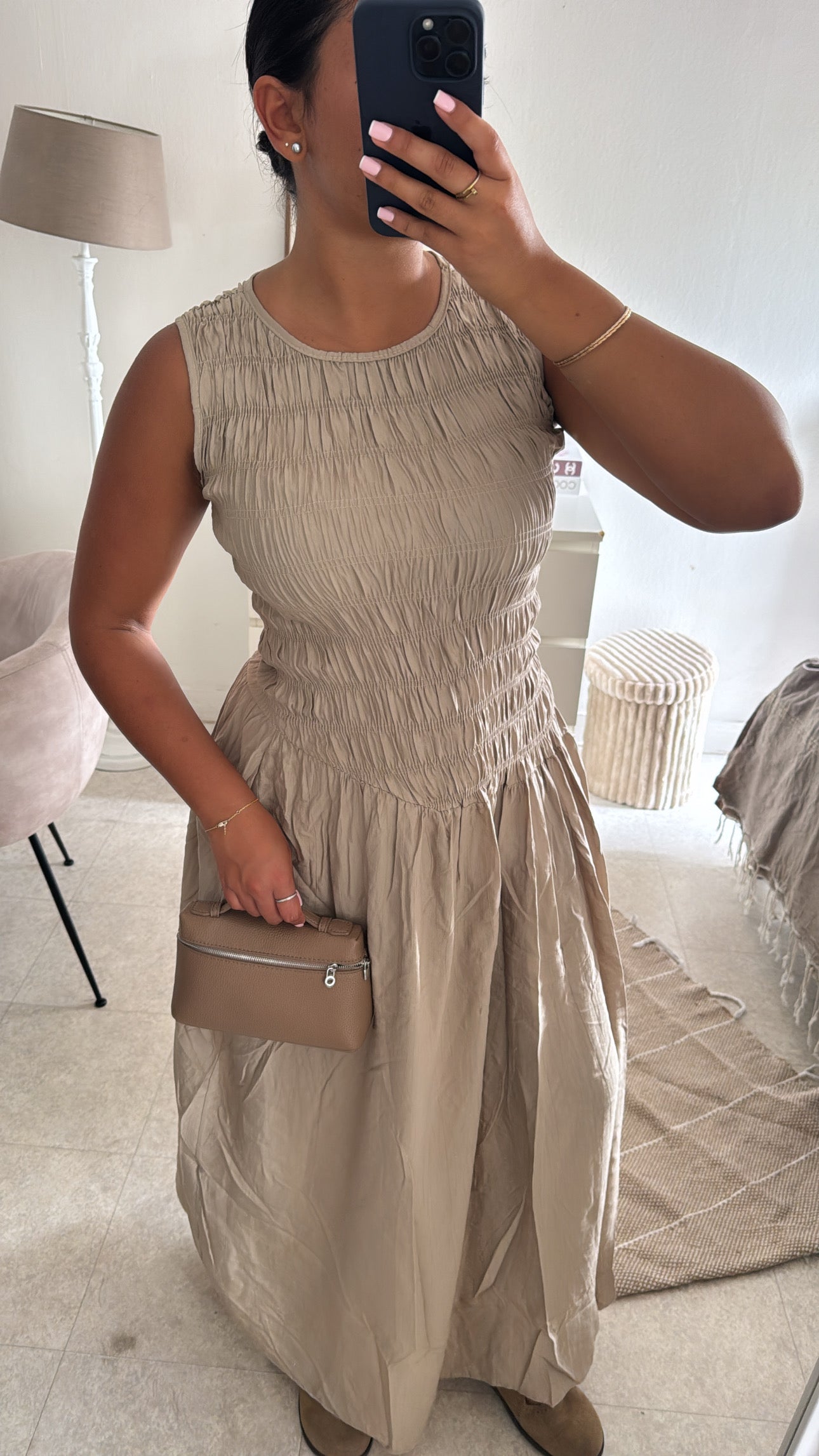 ROBE INSPI ZARA BEIGE