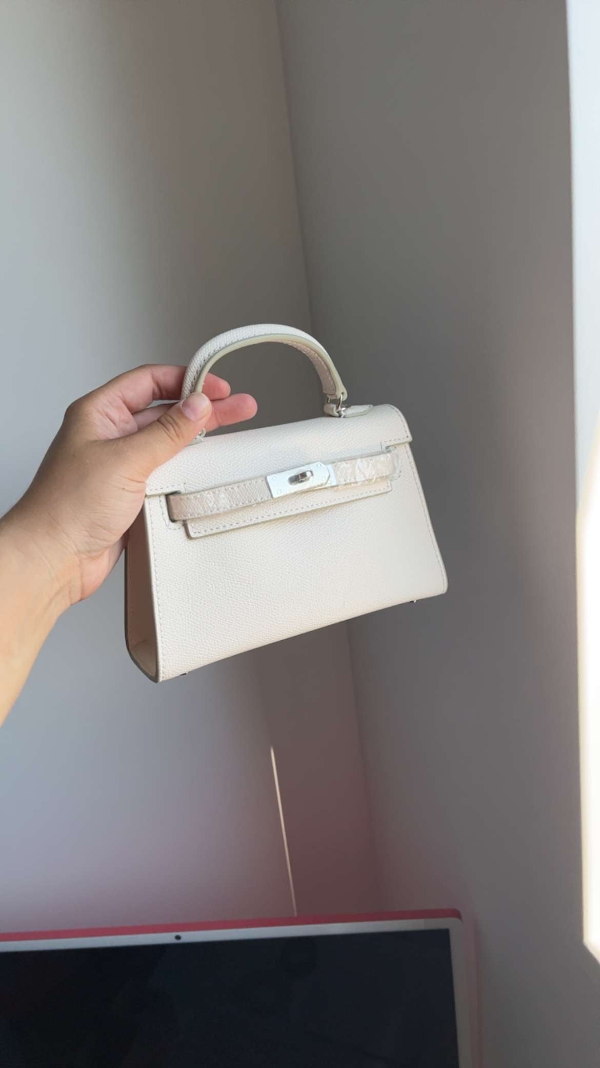 SAC INSPI KELLY BLANC 19 CM