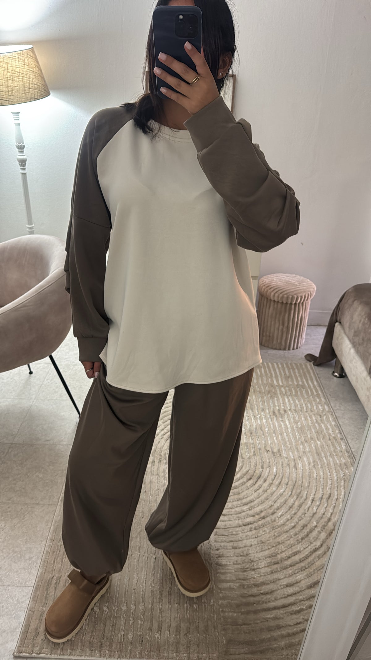 ENSEMBLE JOGGING ALADIN TAUPE