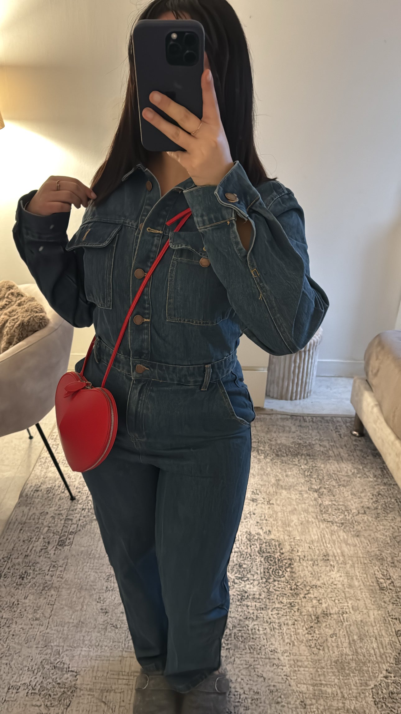 COMBINAISON EN JEANS