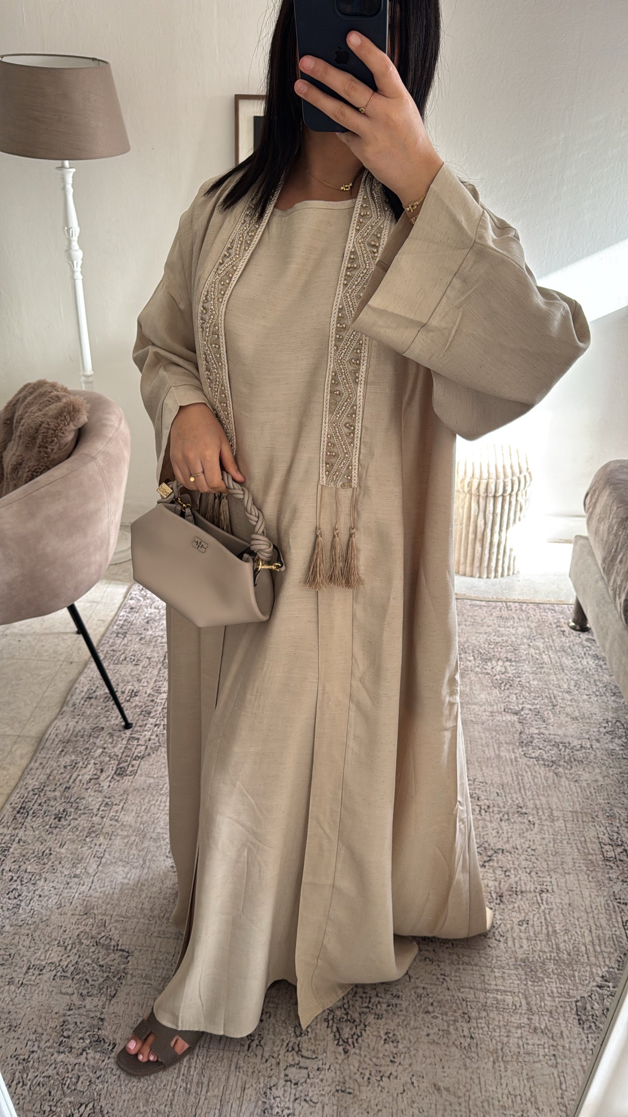 ENSEMBLE KIMONO OASIS BEIGE