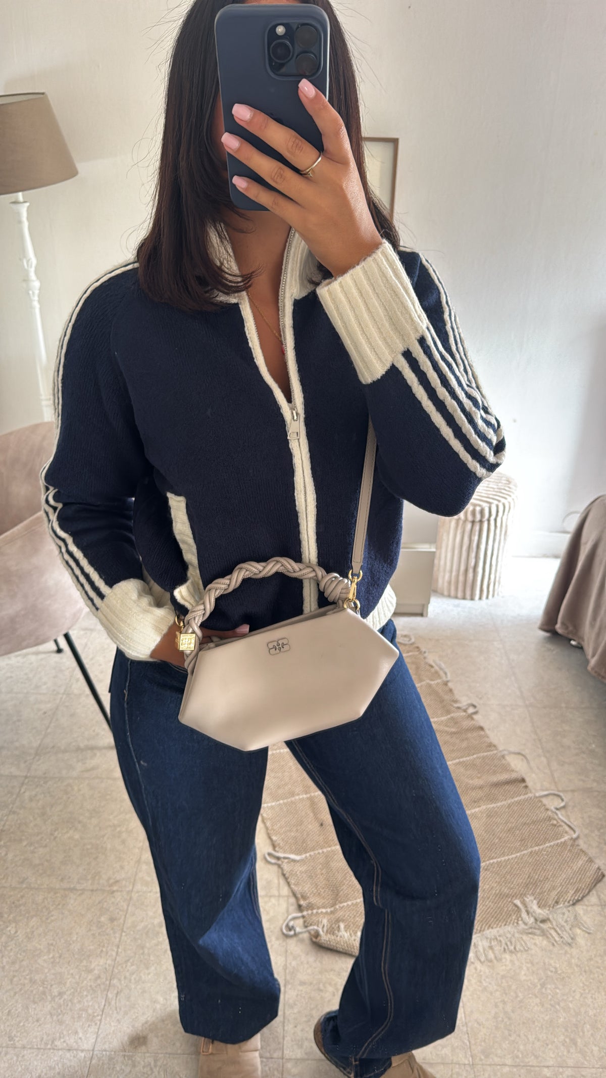 GILET BI COLOR INSPI CELINE