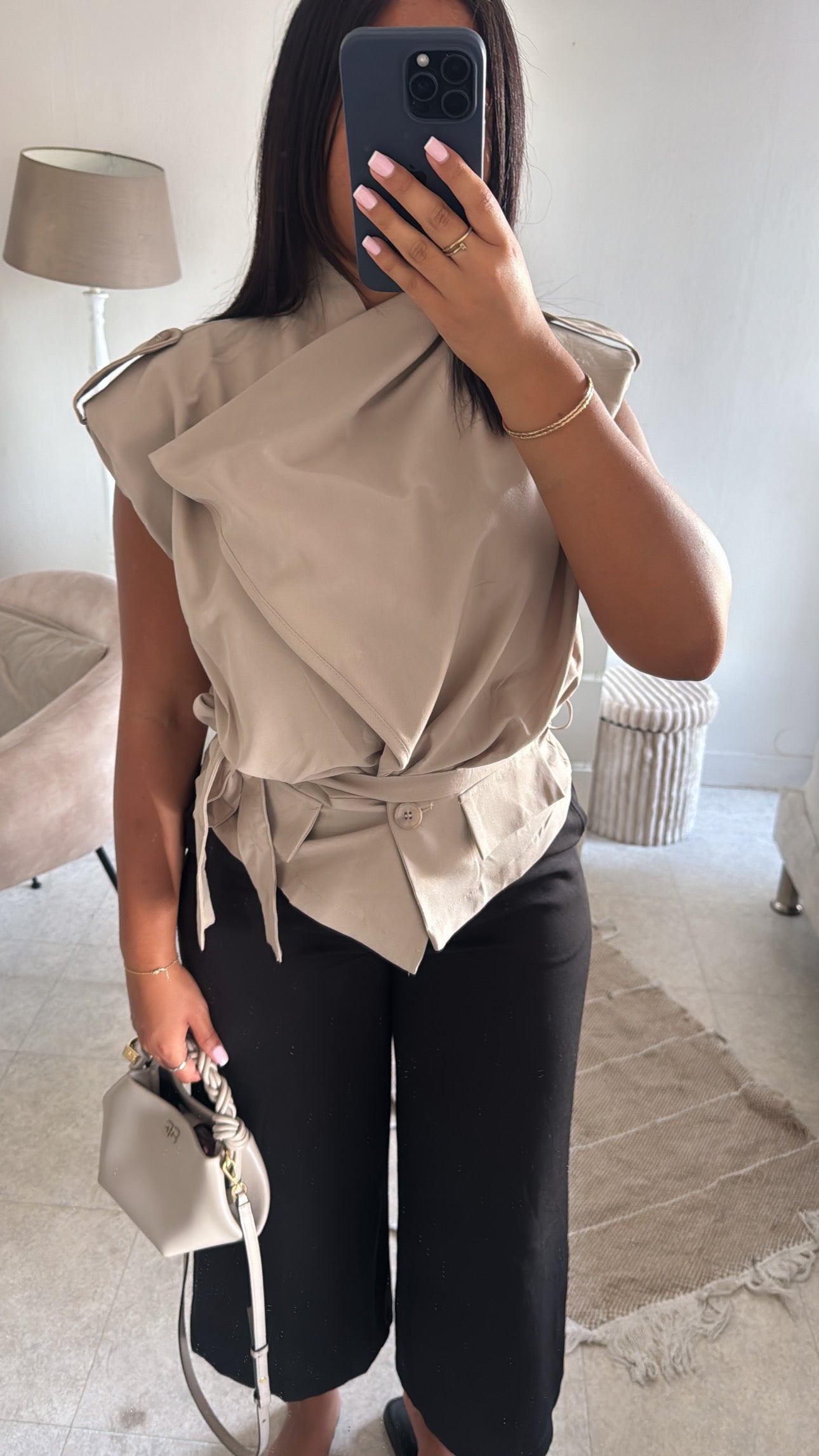HAUT VESTE EPAULETTE INSPI ZARA
