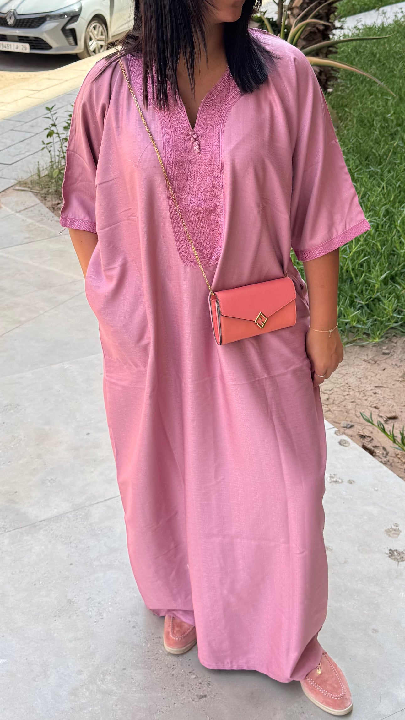 GANDOURA BELDI EN LIN ROSE